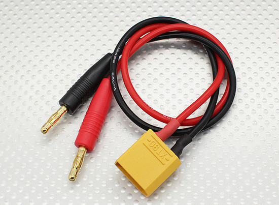 XT90 Charge Lead with 4mm Banana plug